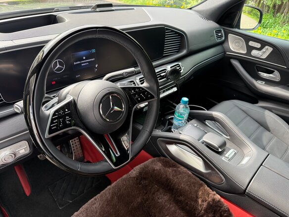 2024 Mercedes-Benz GLS 450 II (X167) Рестайлинг, чёрный - вид 8