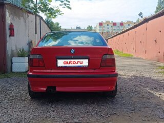 1996 BMW 3 серии Compact 318i III (E36), красный, 500000 рублей, вид 3