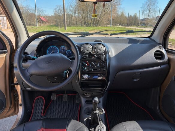 2003 Daewoo Matiz I Рестайлинг, золотистый, 170000 рублей - вид 7