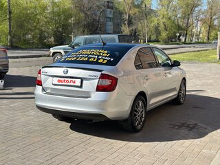 2018 Skoda Rapid I Рестайлинг, серебристый, 1300000 рублей, вид 4
