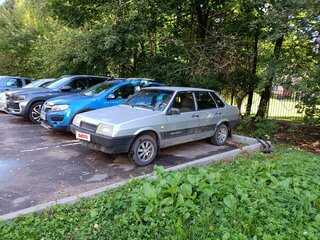 2003 Lada (ВАЗ) 21099, серебристый, 180000 рублей, вид 4