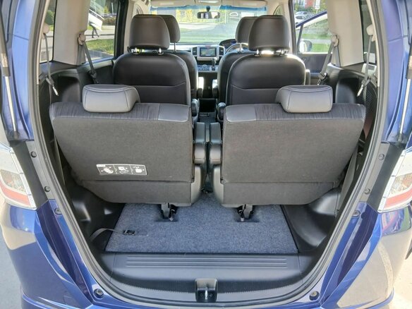 2012 Honda Freed I Рестайлинг, синий, 1180000 рублей - вид 6