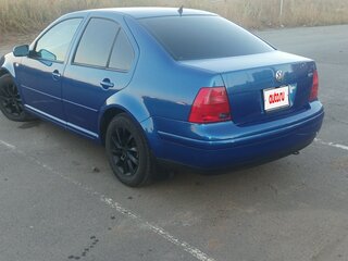 2001 Volkswagen Jetta IV, голубой, 400000 рублей, вид 4