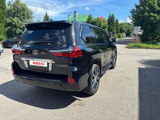 2016 Lexus LX 450d III Рестайлинг 2, чёрный, 8200000 рублей, вид 4