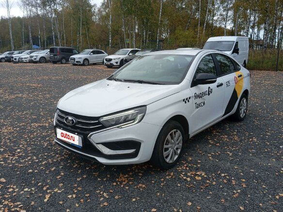 2023 Lada (ВАЗ) Vesta I Рестайлинг (NG), белый, 814150 рублей - вид 1