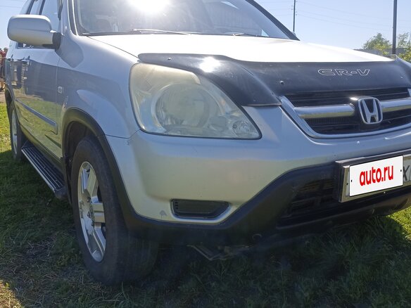2004 Honda CR-V II, серебристый, 800000 рублей - вид 1