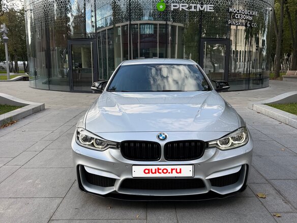 2016 BMW 3 серии 330i VI (F3x) Рестайлинг, серебристый - вид 2