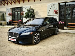 2017 Jaguar XF II, синий, 3490000 рублей, вид 1