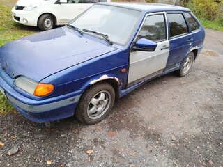 2002 Lada (ВАЗ) 2114, серебристый, 70000 рублей, вид 3