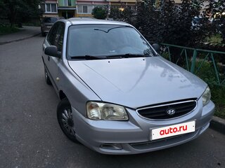 2006 Hyundai Accent ТагАЗ II, серебристый, 250000 рублей, вид 1