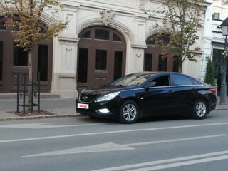 2012 Hyundai Sonata VI (YF), чёрный, 940000 рублей, вид 2