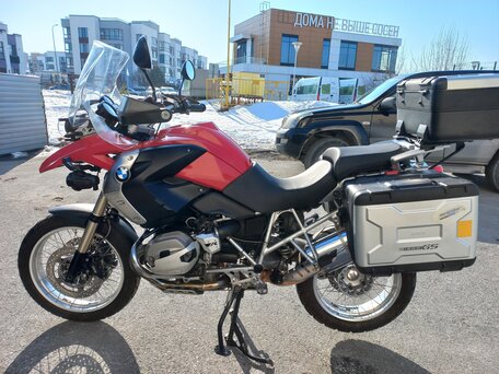 2010 BMW R 1200 GS, красный, 600000 рублей, вид 3