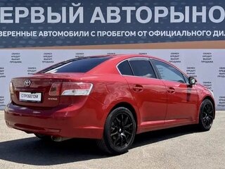 2009 Toyota Avensis III, красный, 895000 рублей, вид 5