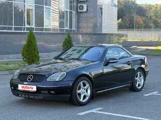 2001 Mercedes-Benz SLK-Класс 200 I (R170) Рестайлинг, фиолетовый, 750000 рублей, вид 1