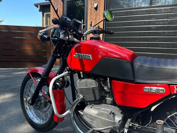 1989 Jawa 350/638, красный, 449000 рублей - вид 19