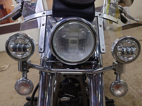 2008 Yamaha XVS400 Drag Star, бежевый, 395000 рублей - вид 22