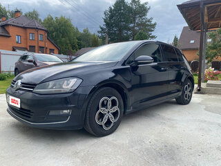 2013 Volkswagen Golf VII, чёрный, 1090000 рублей, вид 1