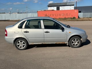 2009 Lada (ВАЗ) Kalina I, серебристый, 130000 рублей, вид 4