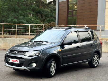 2017 Lada (ВАЗ) Kalina Cross II, серебристый, 549000 рублей, вид 4