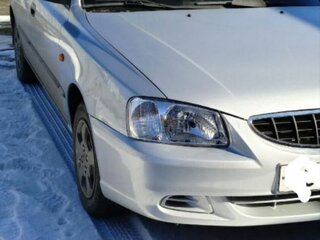 2006 Hyundai Accent ТагАЗ II, серебристый, 500000 рублей, вид 2