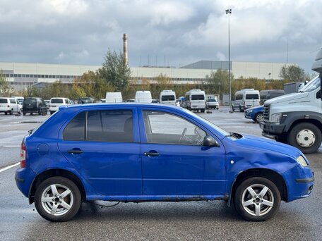 2006 Skoda Fabia I Рестайлинг, синий, 150000 рублей, вид 5