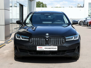 2020 BMW 5 серии 540d xDrive VII (G30/G31/G38) Рестайлинг, чёрный, 4898000 рублей, вид 2