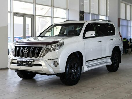 2013 Toyota Land Cruiser Prado 150 Series, белый, 2900000 рублей, вид 3