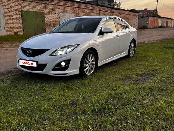 2011 Mazda 6 II (GH) Рестайлинг, белый