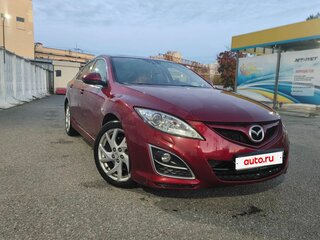 2010 Mazda 6 II (GH) Рестайлинг, красный, 850000 рублей, вид 3