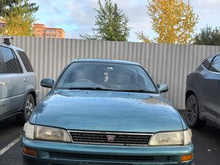 1993 Toyota Corolla VII (E100), зелёный, 310000 рублей, вид 2