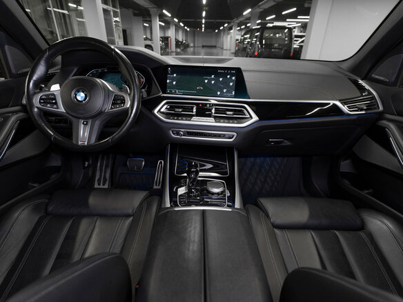 2022 BMW X5 30d IV (G05/G18), чёрный, 9150000 рублей - вид 7