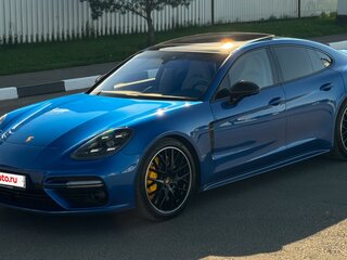 2018 Porsche Panamera Turbo II, синий, 10000000 рублей, вид 2