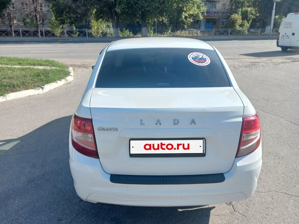 2020 Lada (ВАЗ) Granta I Рестайлинг, белый, 650000 рублей - вид 3