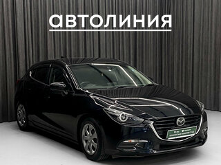 2017 Mazda Axela III Рестайлинг, чёрный, 1380000 рублей, вид 2