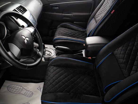 2010 Mitsubishi ASX I, голубой, 1099000 рублей - вид 12