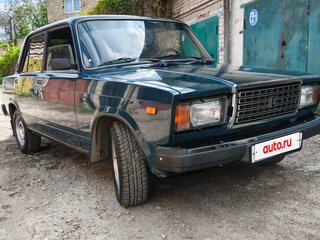 2003 Lada (ВАЗ) 2107, синий, 150000 рублей, вид 2