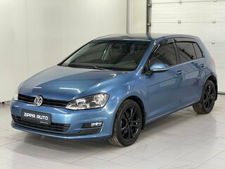 2013 Volkswagen Golf VII, голубой, 1229000 рублей, вид 3