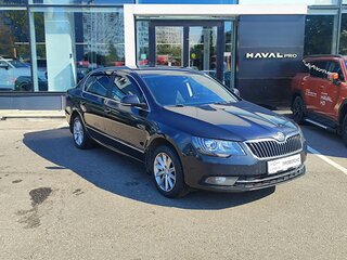 2013 Skoda Superb DSG II Рестайлинг, чёрный, 949000 рублей, вид 3