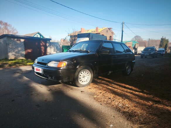 2013 Lada (ВАЗ) 2114, чёрный, 97990 рублей