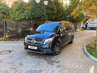 2020 Mercedes-Benz V-Класс Extra Long 250 d экстра длинный III (W447) Рестайлинг, синий, 6950000 рублей, вид 2