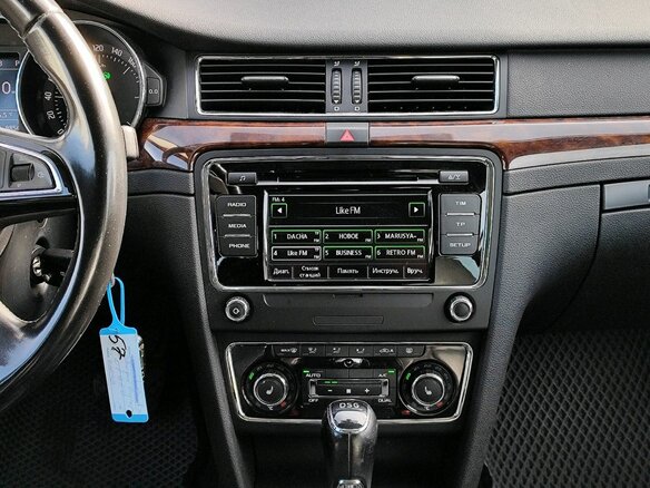 2014 Skoda Superb DSG II Рестайлинг, серый, 1089000 рублей - вид 9