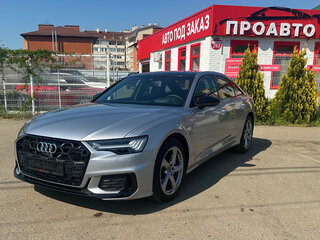 2025 Audi A6 45 TFSI V (C8) Рестайлинг, серебристый, 6450000 рублей, вид 1