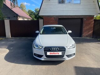 2015 Audi A4 IV (B8) Рестайлинг, белый, 1430000 рублей, вид 4