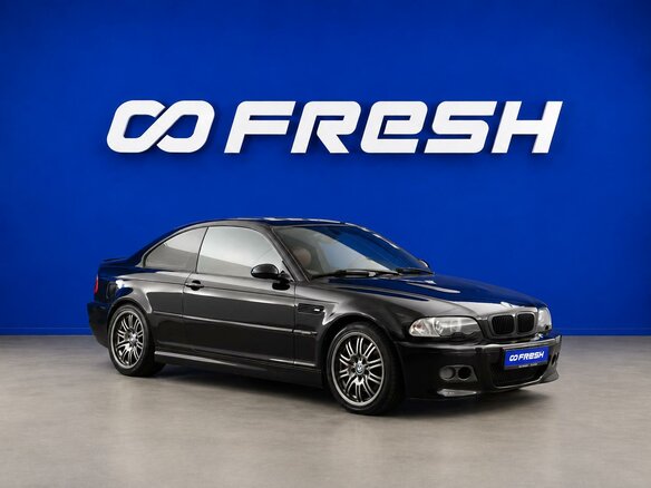 2003 BMW M3 III (E46), чёрный, 3498444 рублей