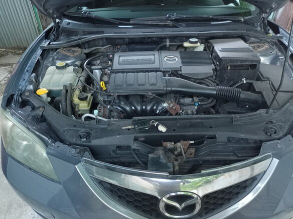 2007 Mazda 3 I (BK) Рестайлинг, серый, 450000 рублей - вид 5