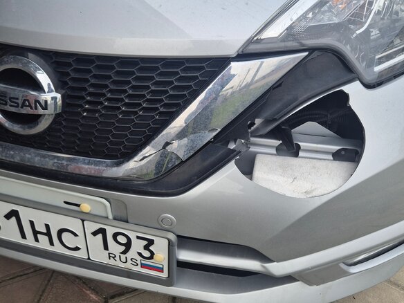 2017 Nissan Note II Рестайлинг, серебристый, 999000 рублей - вид 8