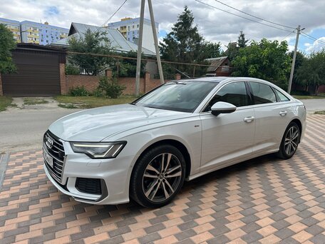 2020 Audi A6 45 TDI V (C8), белый, 5000000 рублей, вид 1