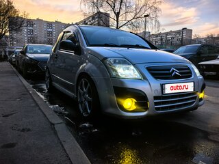 2008 Citroen C2, серебристый, 510000 рублей, вид 4