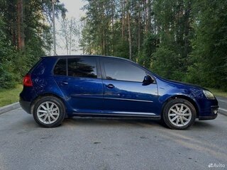 2008 Volkswagen Golf V, синий, 950000 рублей, вид 5