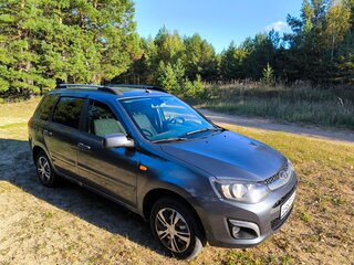2016 Lada (ВАЗ) Kalina II, серебристый, 350000 рублей, вид 1